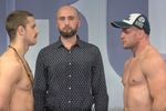 Jonas Billstein im Staredown mit Alexander Shlemenko (Foto: RCC)