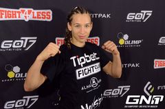 Mandy Böhm ist bereit für TKO 46 (Foto: Elias Stefanescu/neuewettanbieterohneoasis.co.com)