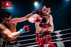Striking MMA bei Integra FC: Berat Aliu im Schlagabtausch. (Bild: FotoSevenSport)